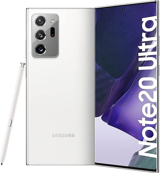 Samsung Galaxy Note 20 Ultra 256GB 12GB Ram Dual Sim  - Mystic White