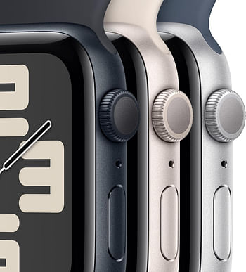 Apple SE 2nd Gen Smart Watch (2023) 40MM/SM (MRE73LL/A) Midnight Aluminum / Midnight