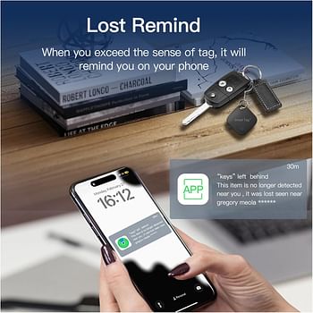 RSH ITAG03 SMART TAG FOR APPLE FIND MY  - Black