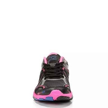 Ryka Womens Influence Cross Training Sneaker 37.5 EU - Black/Atomic Pink