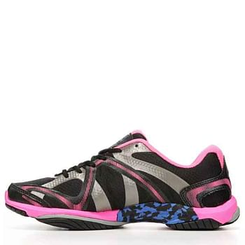 Ryka Womens Influence Cross Training Sneaker 37.5 EU - Black/Atomic Pink