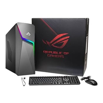 DESKTOP GAMING Asus ROG STRIX G10CE-SB564 Core  i5-11400F 512GB SSD 16GB WIN10 NVIDIA GTX 1660Ti 6144MB with Keyboard and Mouse - Gray