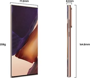 Samsung Galaxy Note20 Ultra Dual SIM 512GB 8GB RAM - Mystic Bronze