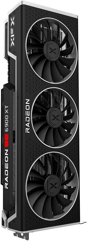 XFX  بطاقة رسومات Speedster MERC319 AMD Radeon RX 6900 XT Ultra للألعاب مع ذاكرة GDDR6 سعة 16 جيجابايت وHDMI 2,1 و2xDP وUSB-C وAMD RDNA 2 RX-69XTACUD9