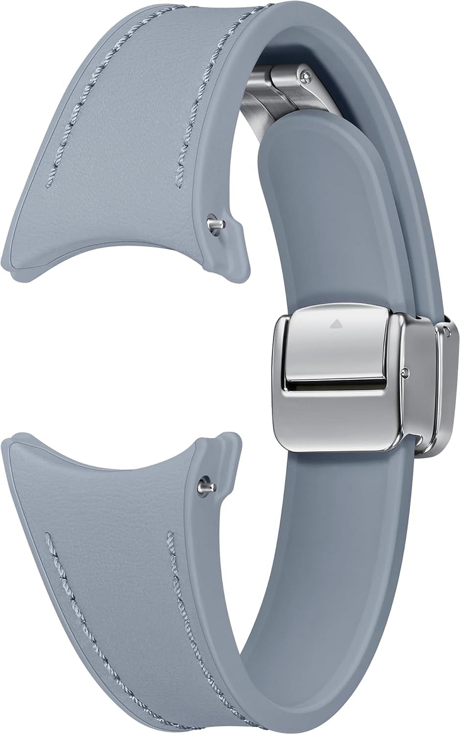 Samsung Galaxy Official D-Buckle Hybrid Eco-Leather Band (Slim, S/M) -  Blue
