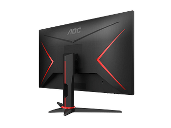AOC 27G2SPE 27" Full HD(1920 x 1080), 165Hz Refresh Rate, 1ms MPRT, IPS Gaming Monitor with G-sync, Experience Smooth, Blur-Free Gaming with Vibrant Colors and Wide Viewing Angles - Black & Red
