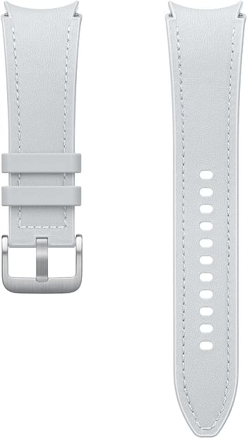 Samsung Galaxy Watch Hybrid Eco-Leather Band 20mm M/L - Silver