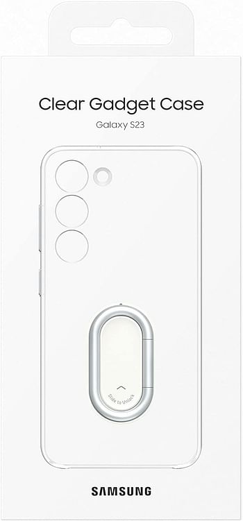 Samsung Galaxy S23 Clear Gadget Case - Transparent