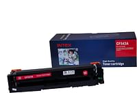 INTEX 203 Laser Toner Cartridge CF543A Compatible with HP Laserjet Pro M254dw M254n M254nw MFP M280nw MFP M281fdn MFP M281fdw Pro M254nw - Magenta