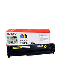 INTEX Compatible CF212A Laserjet Toner Cartridges 131A Compatible for HP LaserJet Pro Color M251n/M251nw/MFP M276n/M276nw /PRO200 - Yellow