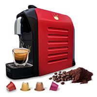 ماكينة قهوة اسبريسو سويسرية متوافقة مع نسبريسو - أحمر
