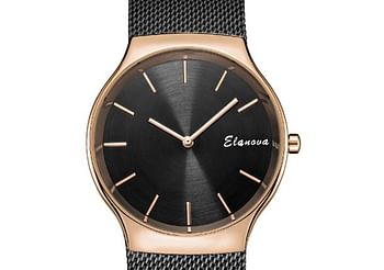 Elanova Men's Stainless Steel Analog Watch