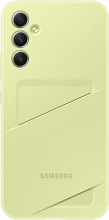 Samsung Galaxy A34 5G Card Slot Case - Lime