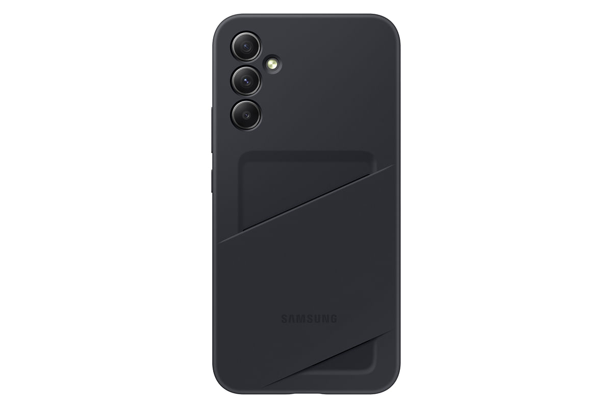 Samsung Galaxy A34 5G Card Slot Case -  Black