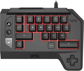 Hori Official Sony Licensed TAC Four Type M2 Bluetooth Upgrade Edition Mouse and Keyboard Controller for PlayStation 4