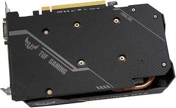 ASUS TUF Gaming NVIDIA GeForce GTX 1650 Gaming Graphics Card (PCIe 3.0, 4GB GDDR6 memory, HDMI, DisplayPort, DVI-D, IP5X Dust Resistance, Space-grade Lubricant)