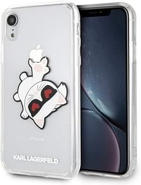 Karl Lagerfeld TPU Transparent Hard Case for iPhone Xr