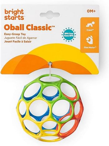 Bright Starts Oball Classic Easy-Grasp Toy