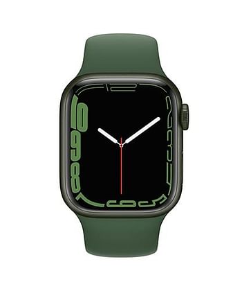 Apple Watch Series 7 41mm GPS Green Aluminum Case Clover Sport Band