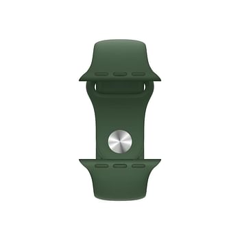 Apple Watch Series 7 41mm GPS + Cellular Aluminum Case Clover Sport Band - Green