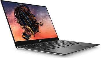 Dell Xps 13 7390 - 10th Gen 10710U - Core i7 6Core Processor - 16GB Ram-512GB NVMe SSD -13.3Inch Infinity Edge FHD 1920x1080 Display - Carbon fiber PalmRest - Finger print security - WIFI 6 - Windows 11 Licensed -Silver