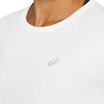 ASICS Katakana Ss Women's T-Shirt 2012A827 100 Small - Bright White