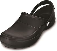 حذاء ميرسي وورك للسيدات من كروكس مقاس 41/42 EU - أسود