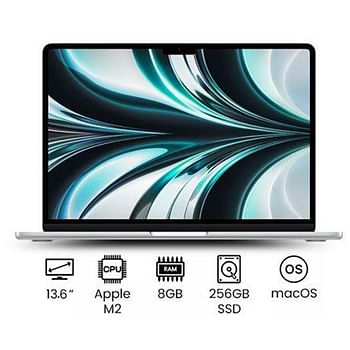 Apple 2022 MacBook Air laptop with M2 chip - 13.6-inch - 8GB RAM - 256GB -  English keyboard - Silver