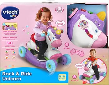 VTech Rock & Ride Unicorn Multicolor