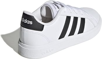 Adidas GRAND COURT 2.0 K unisex-child Shoes 28.5 EU - Ftwwht|Cblack|Cblack