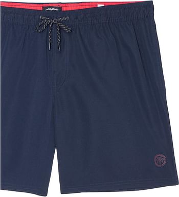 Jack & Jones Men's Fiji Swim Solid PLUS Shorts 44EU - Navy Blazer