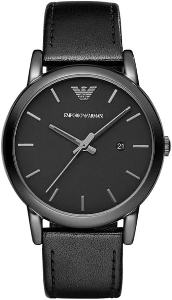 Emporio Armani Men's Three-Hand Dress Watch With Quartz Movement Brown|Rose Gold