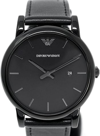 Emporio Armani Men's Three-Hand Dress Watch With Quartz Movement Brown|Rose Gold