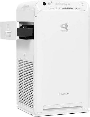 Daikin MC55VB Air Purifier with 10 Years Life Electrostatic HEPA Filter | Lifetime Odor Filter Up to 82m² Coverage | Patented Streamer Technology for Allergens | Quiet 99.9% Removal to PM1 Microns