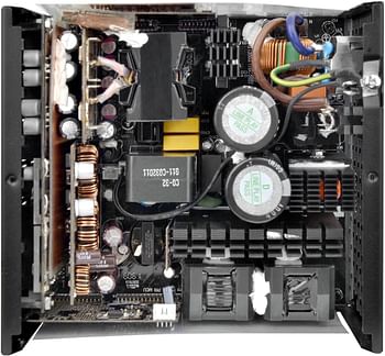 Thermaltake Toughpower GF1 1200 Watt Power Supply, Full Modular, 80 Plus Gold, PSU, Single Rail, 100 A, 140mm Fan, ATX - Black