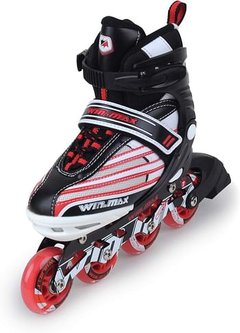 Winmax WME05886A Inline Skates Size 31, 34 - Red