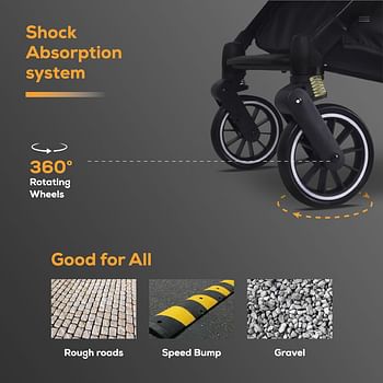 Nurtur Baby Stroller with Storage Basket Removable front bumper - Official Nurtur Product