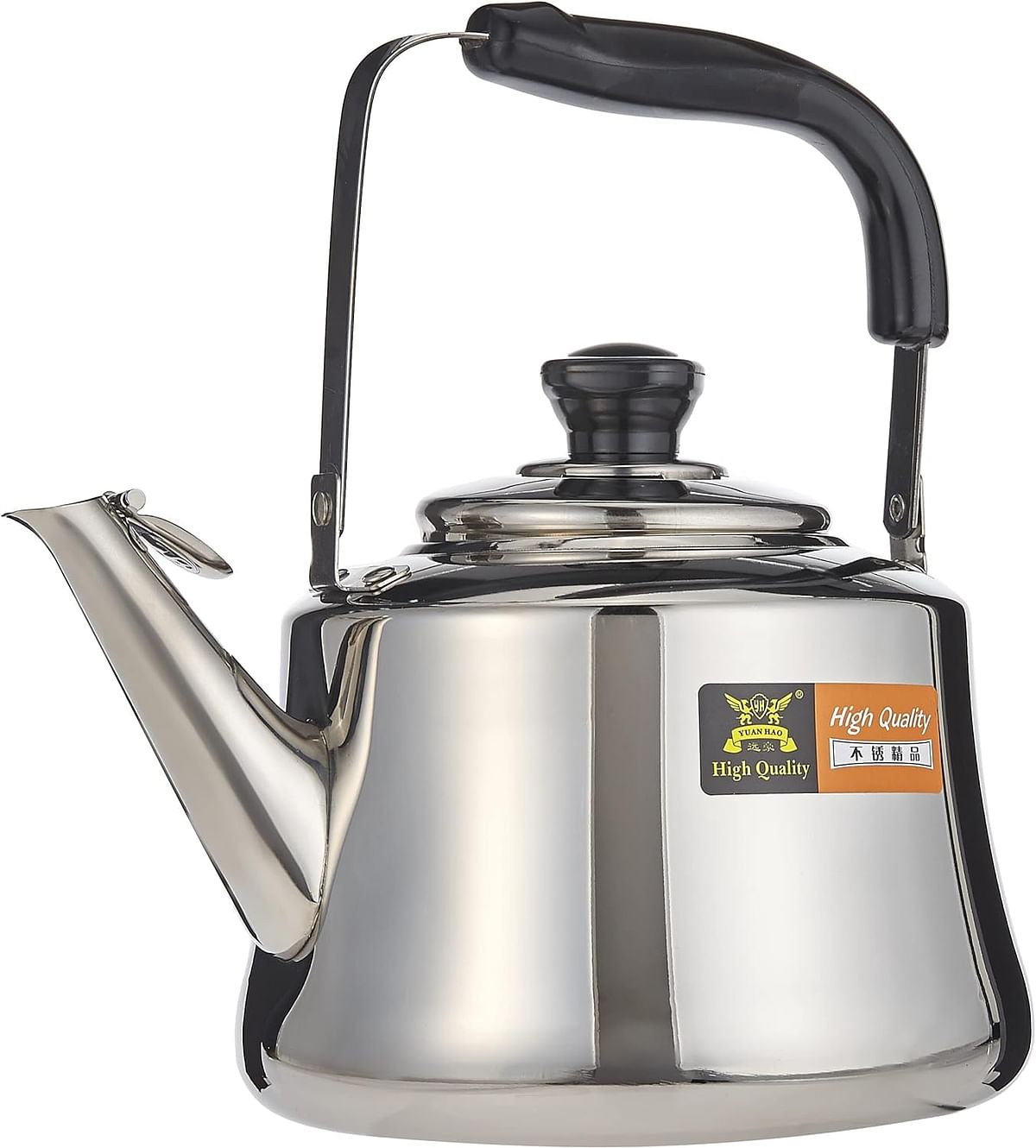 Raj STK002 Stainless Steel Kettle With Strainer 3 Liter Stove Top Tea Kettles , Hot Water Pot , Coffee Pot, Coffee Kettle