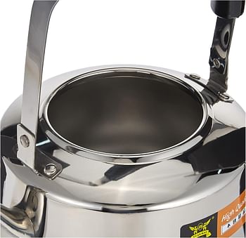 Raj STK002 Stainless Steel Kettle With Strainer 3 Liter Stove Top Tea Kettles , Hot Water Pot , Coffee Pot, Coffee Kettle