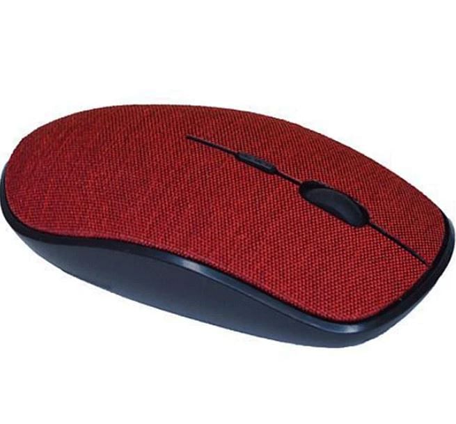 Digital Basics Fabric Air Wireless RF technology Mouse (BCOMFMS) - Jester Red