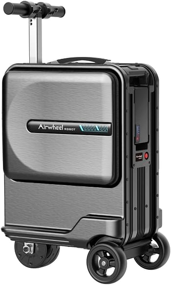 Airwheel SE3T Electric Scooter Suitcase 48L for Stress-Free Travel with Removable Battery - Black