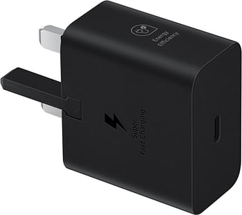 Samsung 25W Power Adapter With Cable (EP-T2510XBEGGB) - Black