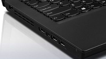 لينوفو ثينك باد X240 12.5 بوصة لابتوب ، انتل كور i5-4th Generation 256GB SSD 4GB RAM Windows / لوحة مفاتيح باللغة الإنجليزية ، أسود