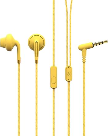 Energy Sistem Style 2+ In-Ear Headphones with Bass Boost, Microphone, Call Control, Cushions Wired - Vanilla