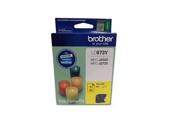 Brother Lc673y Ink Cartridge Yellow