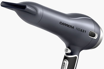 Carrera 631 Professional Hair Dryers For Men & Women - Ac 2400W - Silver