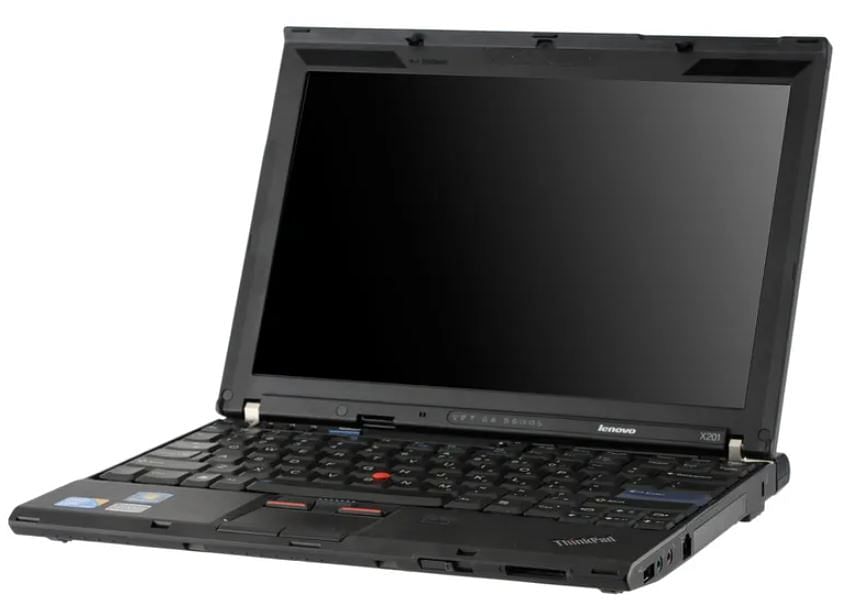 Lenovo ThinkPad X201 Intel Core I5, 1st Gen, 4GB Ram, 256GB HDD, Windows 10 - English Keyboard - Black