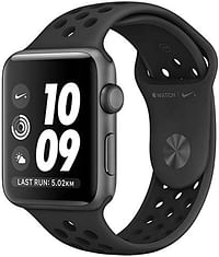 Apple Watch Nike+ Series 3 (42mm) GPS + Cellular Space Gray Aluminum Case with Anthracite Black Nike Sport Band