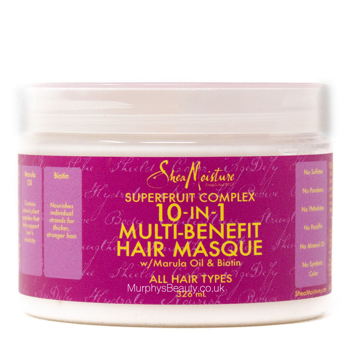 Hair Masque Shea Moisture SuperFruit Complex 10-IN-1 Renewal System  12oz