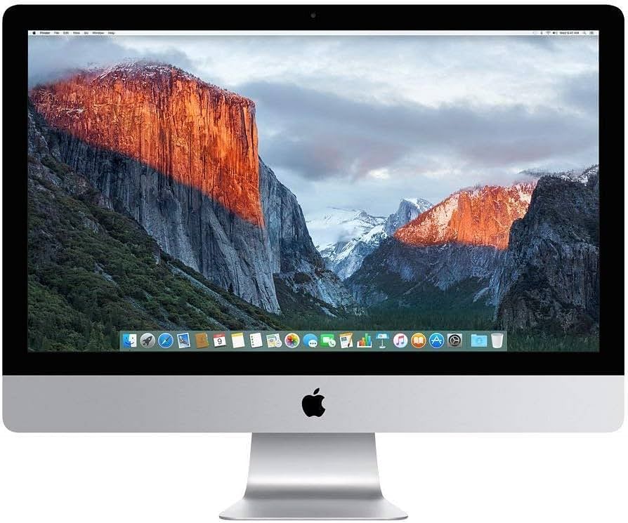 Apple iMac Retina 5K 27 Inch (2015) – Core i5 3.2GHz 32GB 1TB HDD 2GB Graphics Card -  Silver